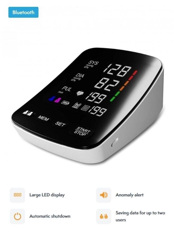 Smart App Connected Blood Pressure Monitor works with Google Alexa  Tesla Home App