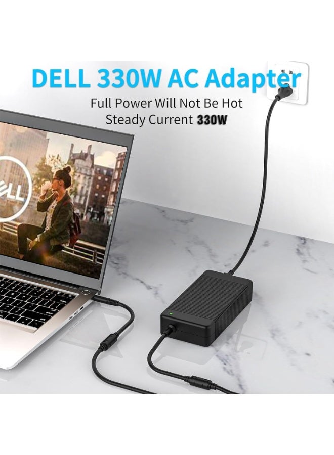 Terabyte 330W 19.5V 16.9A Power AC Adapter ADP-330AB D Power Supply Compatible for Dell Alienware x51, M18x M18x R1, R2, R3, M18X-0143 330w AC Adapter F0K0N, 331-2429, 320-2269, XM3C3, DA330PM111 - Image 4