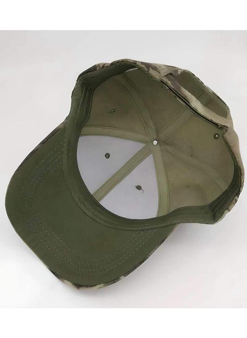 SARAOONT Men's Camouflage Baseball Cap - Army Military Camo Hat for Outdoor Sports, Tactical Cap for Hunting and Fishing - Unisex Design for Men and Women.  - Image 5