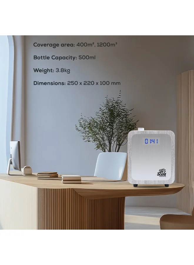 Dr Scent DR Scent Breeze of Joy Essential Oil Diffuser Fragrance Machine White (Medium)