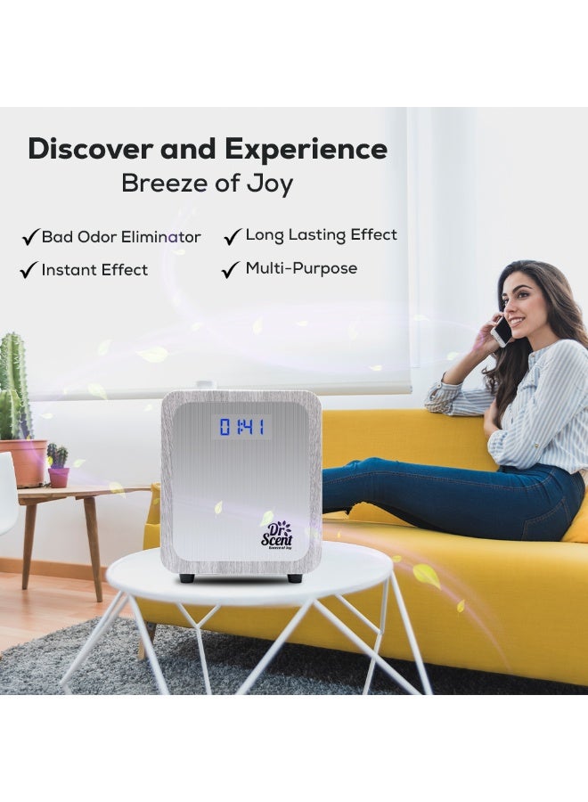 دكتور سينت موزع زيوت عطرية دكتور سنت نسيم الفرح أبيض متوسط - Image 4