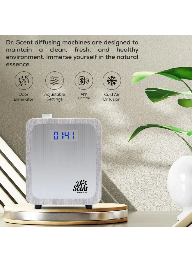 Dr Scent DR Scent Breeze of Joy Essential Oil Diffuser Fragrance Machine White (Medium)