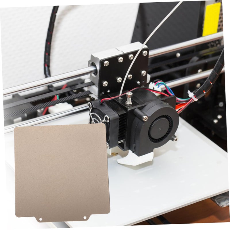 Steel Plate Hot Bed Set For 3D Printer Easy Removal High Precision Heating - Image 3