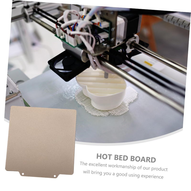 Steel Plate Hot Bed Set For 3D Printer Easy Removal High Precision Heating - Image 5
