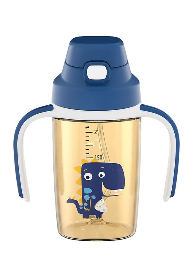 kiddoz 240Ml Baby Water Drinking Bottle With Anti-Choke Valve With Handle  - Image 1
