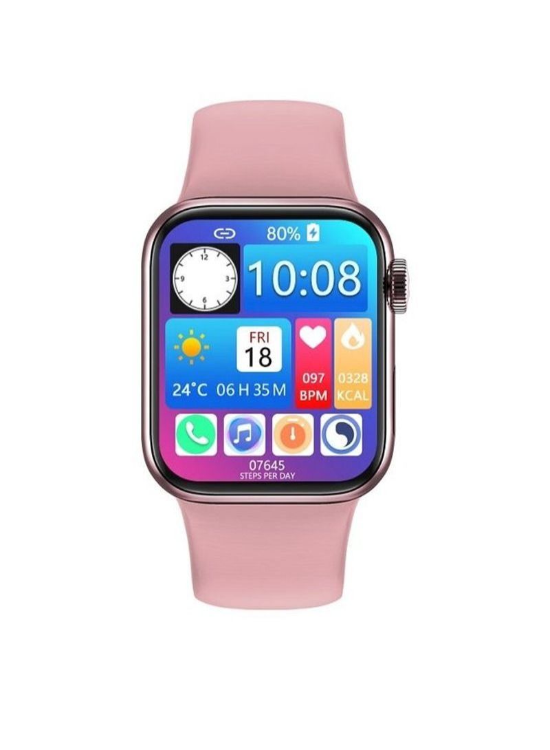 NIBEMINENT HW22 PLUS Smart Watch with IP67 Waterproof Pink - Image 1