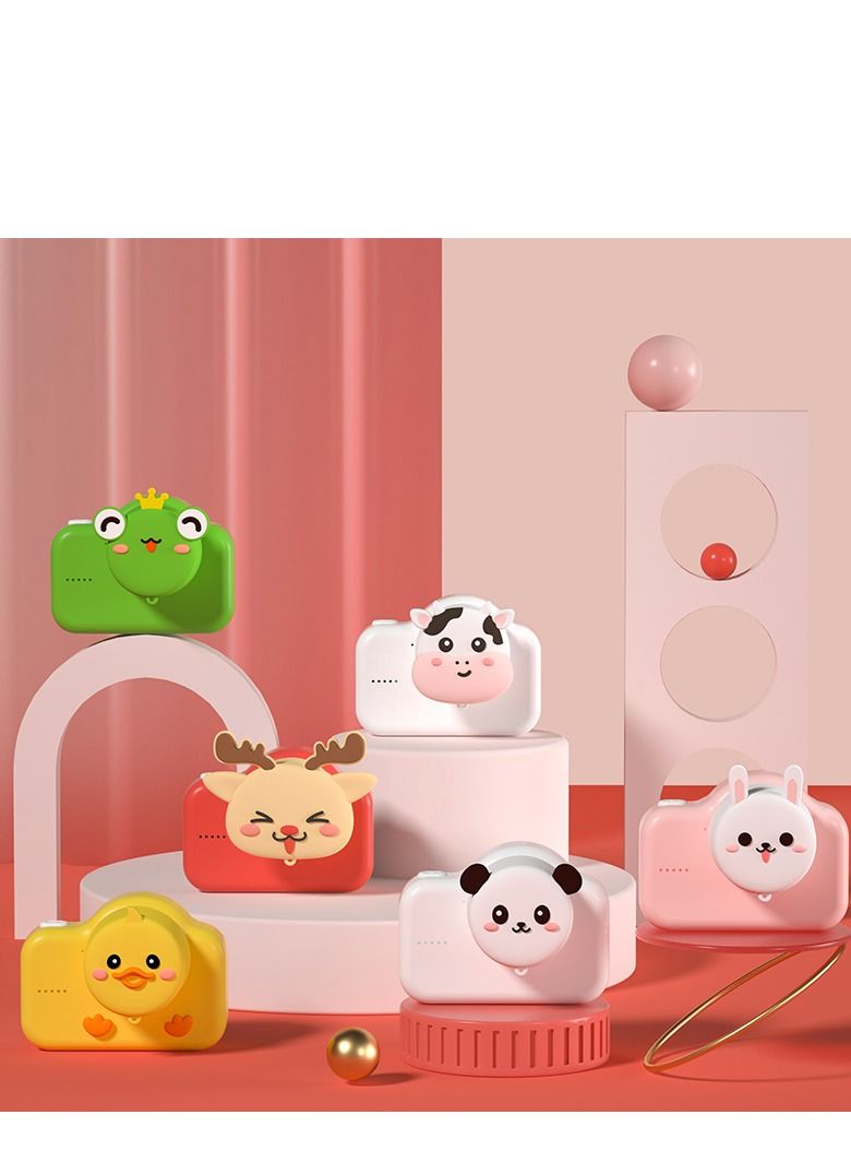 GULFLINK كاميرا رقمية للأطفال للأولاد والبنات بق cows البيضاء - Image 3