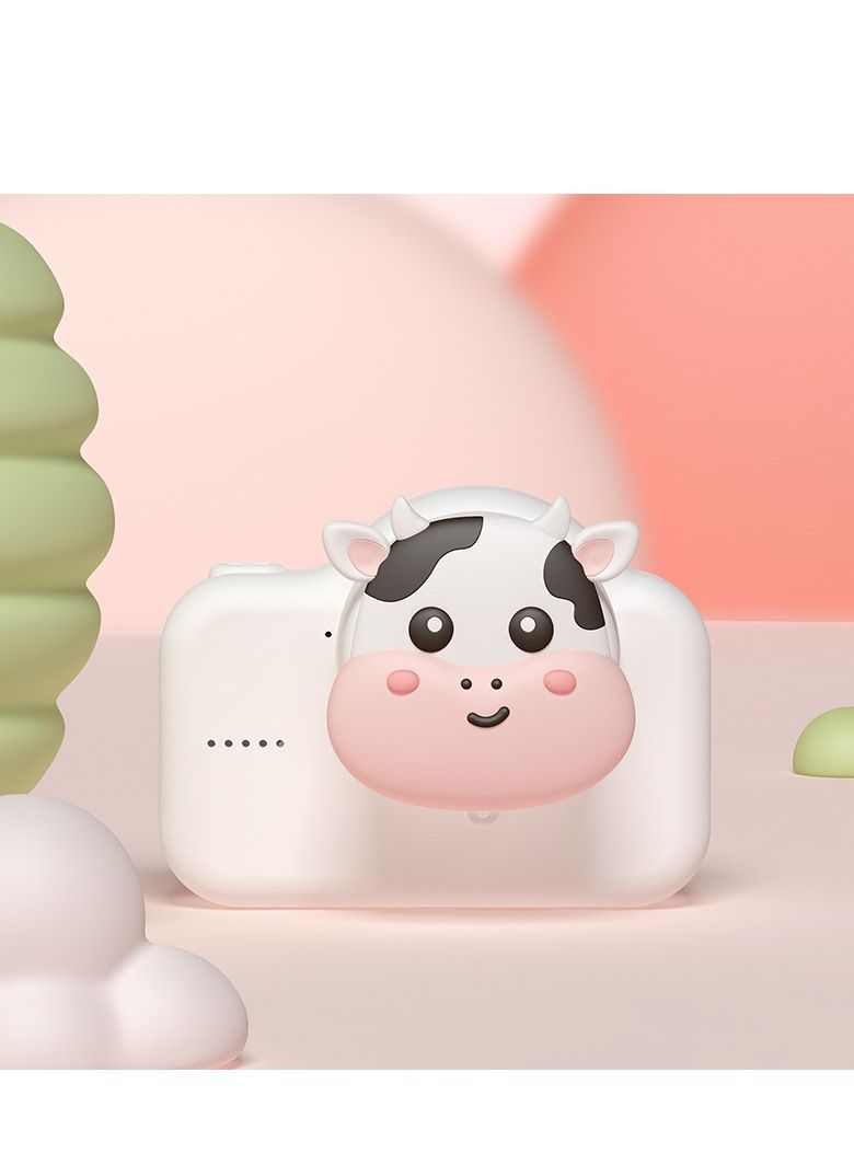 GULFLINK كاميرا رقمية للأطفال للأولاد والبنات بق cows البيضاء - Image 2