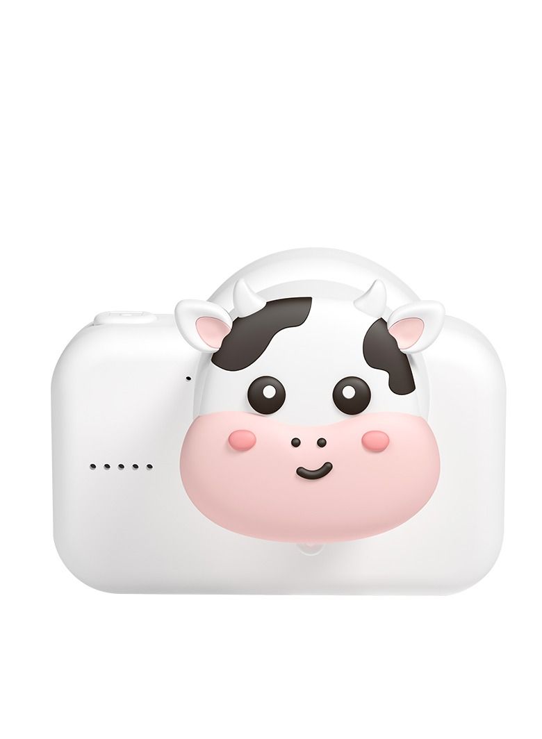 GULFLINK كاميرا رقمية للأطفال للأولاد والبنات بق cows البيضاء - Image 1
