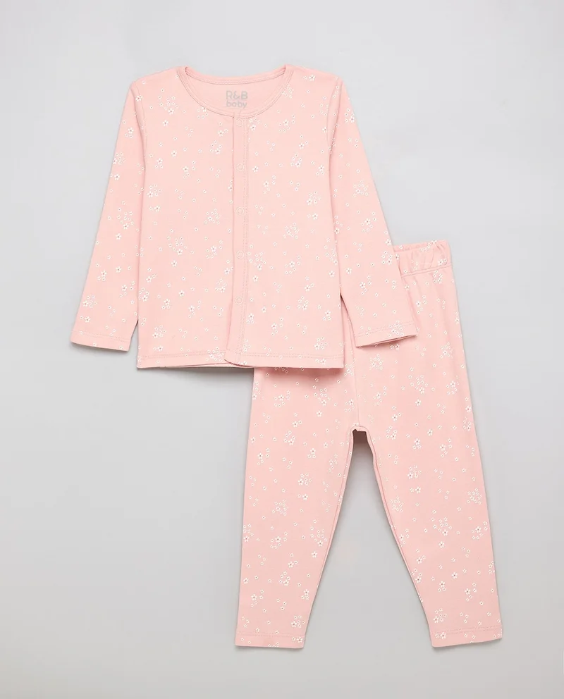 R&B 2 Pack Printed Clothing Set