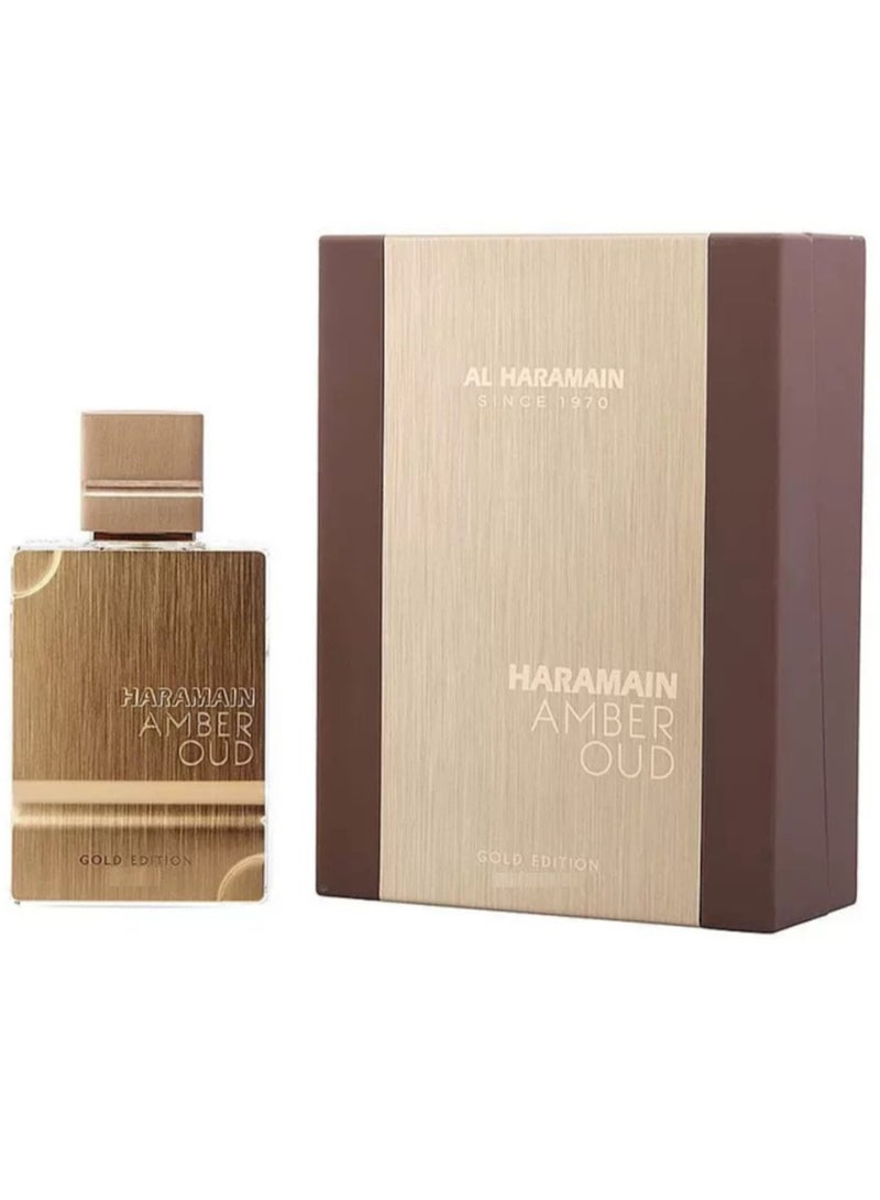 Al Haramain Perfume EDP，Perfume With Long-Lasting Perfume，Amber Oud ，Gold Editon，60ml - Image 2
