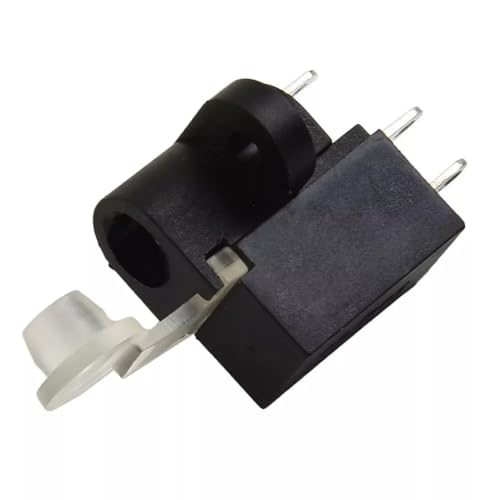 JN CREATIONS 12V/6V Charging Port Socket For Kids Ride-On Car, Jeep, Bike, And Scooter - Round Hole Charger Socket, Black - Image 2