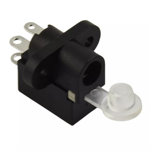 JN CREATIONS 12V/6V Charging Port Socket For Kids Ride-On Car, Jeep, Bike, And Scooter - Round Hole Charger Socket, Black - Image 5