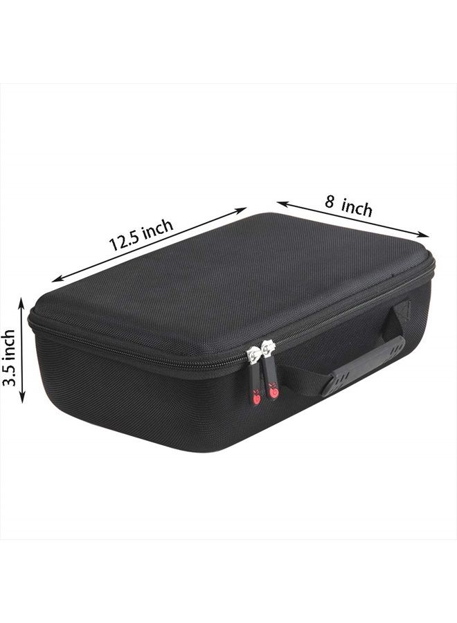Hard Travel Case for QXK 2022 Upgraded 7500Lumens Mini ProjectorProjector/QKK Mini Projector 4500Lumens Portable LCD Projector (Case for Projector+Power Cable)