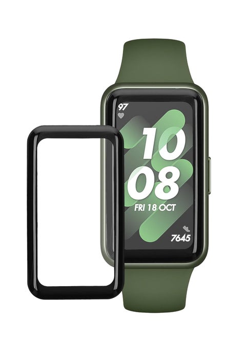 Screen Protector For honor Band 8/ honor Band 9, 3D Curved Soft Edge Protective Film [Anti-Scratch] [Bubble Free] [Ultra Shatterproof] [High Sensitive] (Not Glass)