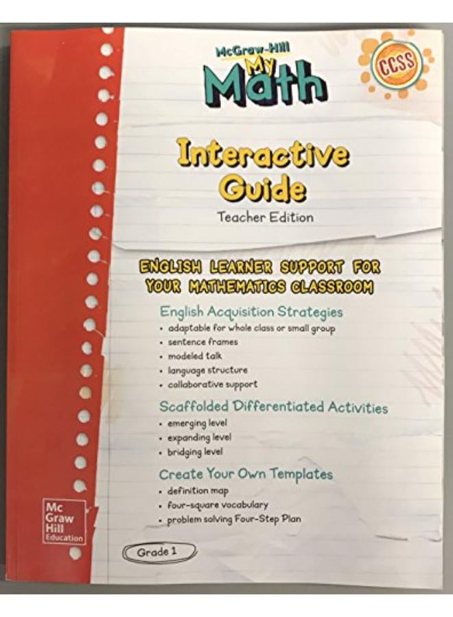McGraw-Hill My Math Eld Te Grade 1  Ed   1