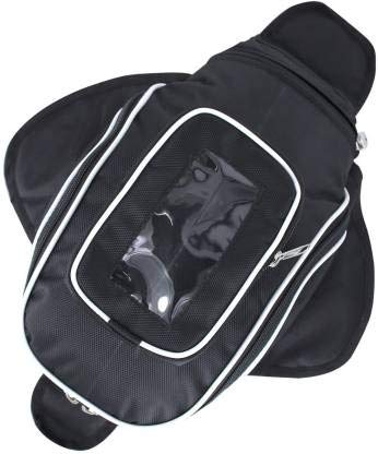 SELVIKE Motorcycle Tank Bag, Universal Waterproof with Strong Magnetic Gas (Tank Bag with Phone Window) | Nylon - Image 1
