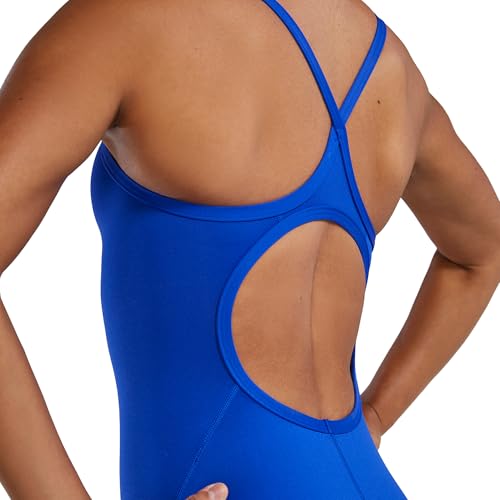 TYR Women's Durafast Elite Diamondfit Swimsuit, Royal, 28 - Image 5