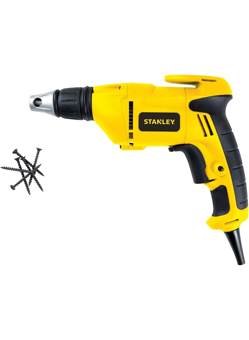 ستانلي مفك براغي ستانلي كهربائي للجدار والجبس بورد وكافة اعمال التركيب 520 وات . - Image 2