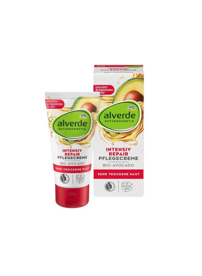 Alverde NATURAL COSMETICS Intensiv Repair Day Cream, 50 ml - Image 3