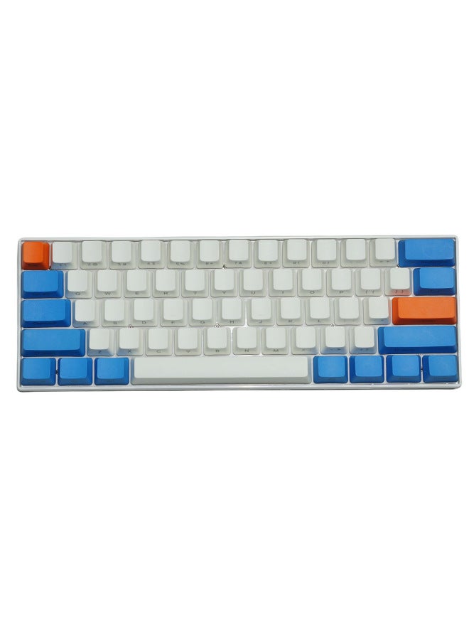 Physical Spot 61 68-key Pbt+pc Double Keycap Color Light Wired Mechanical Keyboard Green Axis