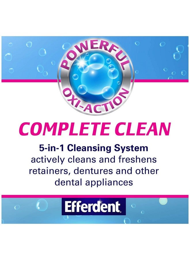Efferdent Efferdent Anti-Bacterial Denture Cleanser-126 Count - Image 3