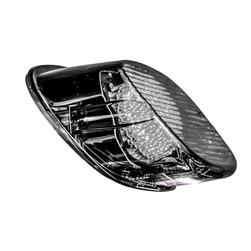 Eagle Lights Strobing LED Brake Light for Harley Davidson Motorcycles with Bottom License Plate Window - Smoked - Image 4