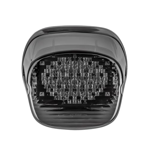 Eagle Lights Strobing LED Brake Light for Harley Davidson Motorcycles with Bottom License Plate Window - Smoked - Image 1