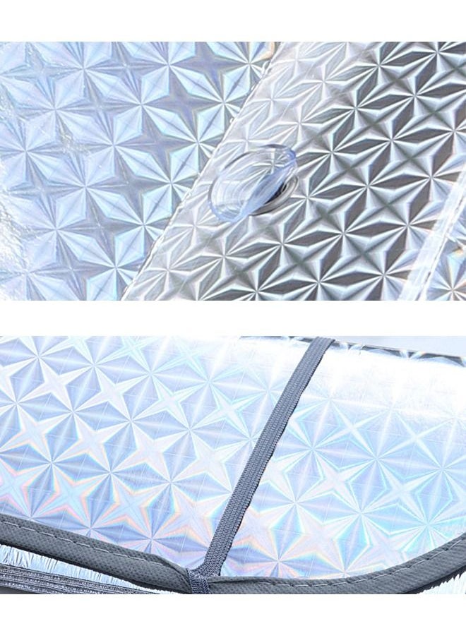 Mi VAZA - Car Windshield Sun Shade - Foldable Sunshade - UV protection - Keep Vehicle Cool - 140x75cm - Image 1