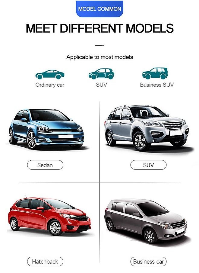 Mi VAZA - Car Windshield Sun Shade - Foldable Sunshade - UV protection - Keep Vehicle Cool - 140x75cm - Image 1