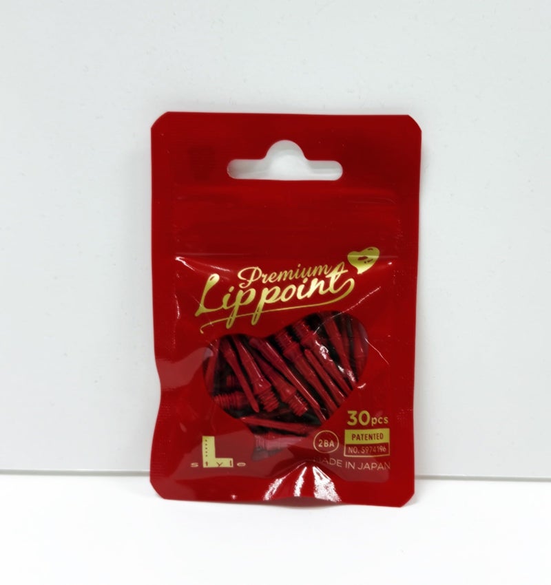 LSTYLE Premium Lippoint – Red – 30 Count – Regular Length – Soft Tip Points – 2BA Thread - Image 2