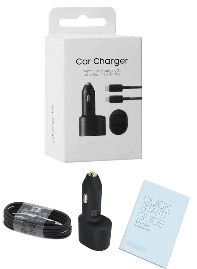 High Quality 45W Car Charger With Type C Charging Cable - Image 1