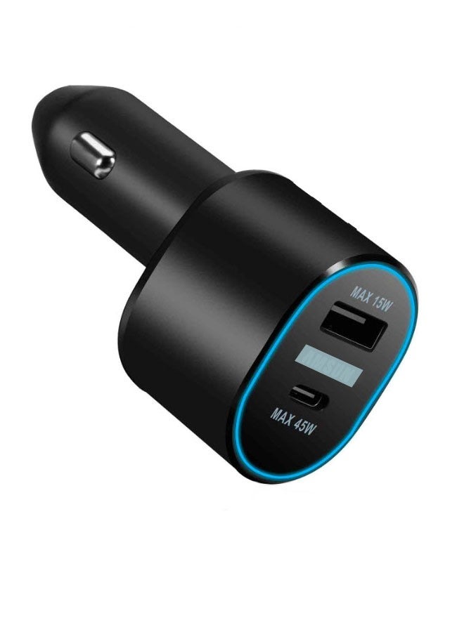 High Quality 45W Car Charger With Type C Charging Cable - Image 2