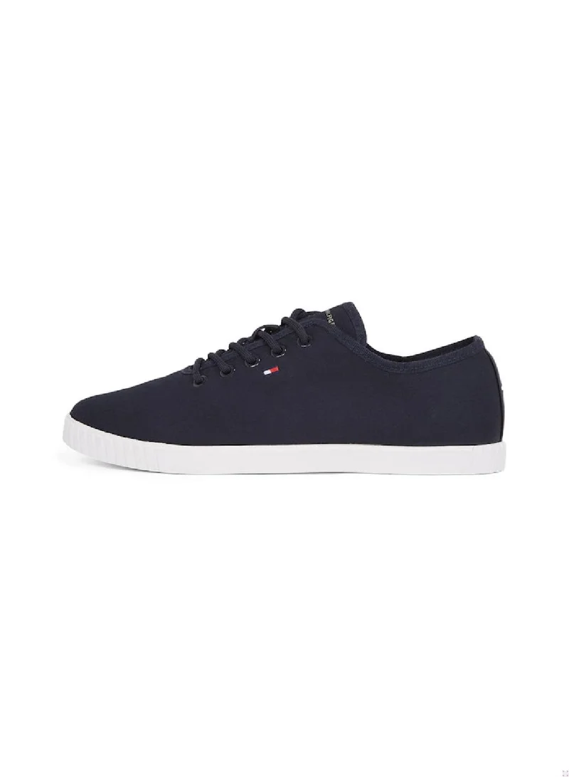 TOMMY HILFIGER Canvas Lace Up Sneakers