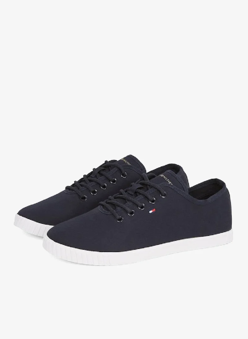 TOMMY HILFIGER Canvas Lace Up Sneakers