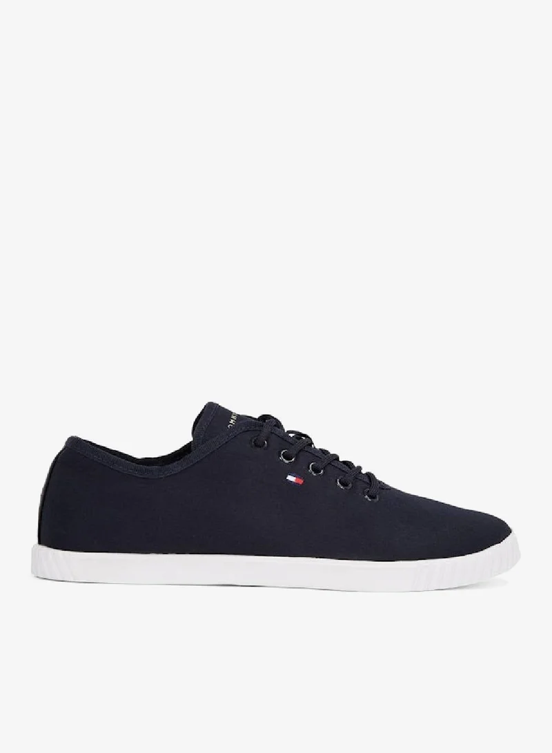 TOMMY HILFIGER Canvas Lace Up Sneakers