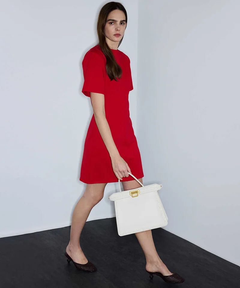 Ipekyol Padded-Shoulder Jersey Dress