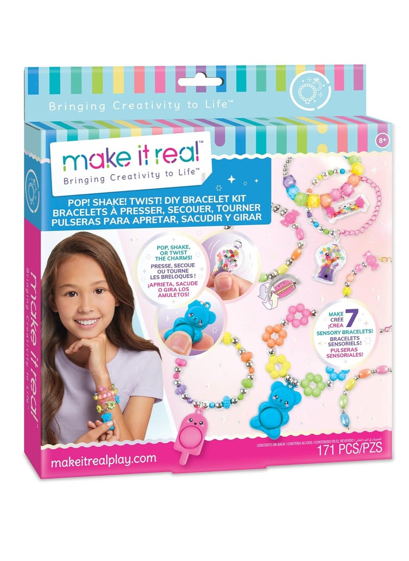 Make It Real Make It Real: Pop! Shake! Twist! DIY Bracelet Kit  - Image 1