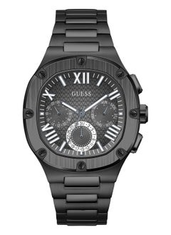 Headline Black Dial Square Case Multi-Function Men Watch - GW0572G3