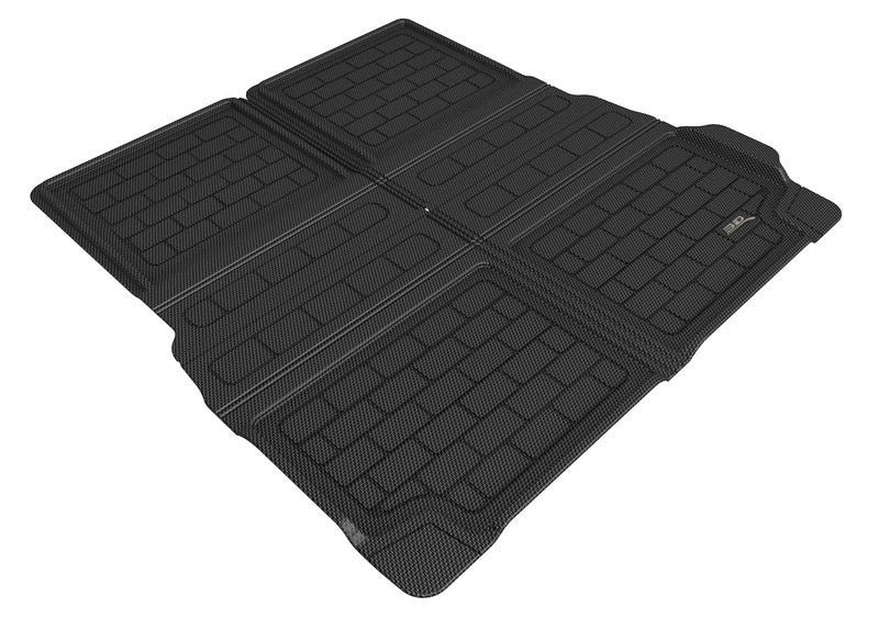 3D MAXpider Custom Fit Behind 2nd Row Kagu Cross Fold Cargo Liner Black Compatible with BMW X7 G07 20192025 Cargo Liner