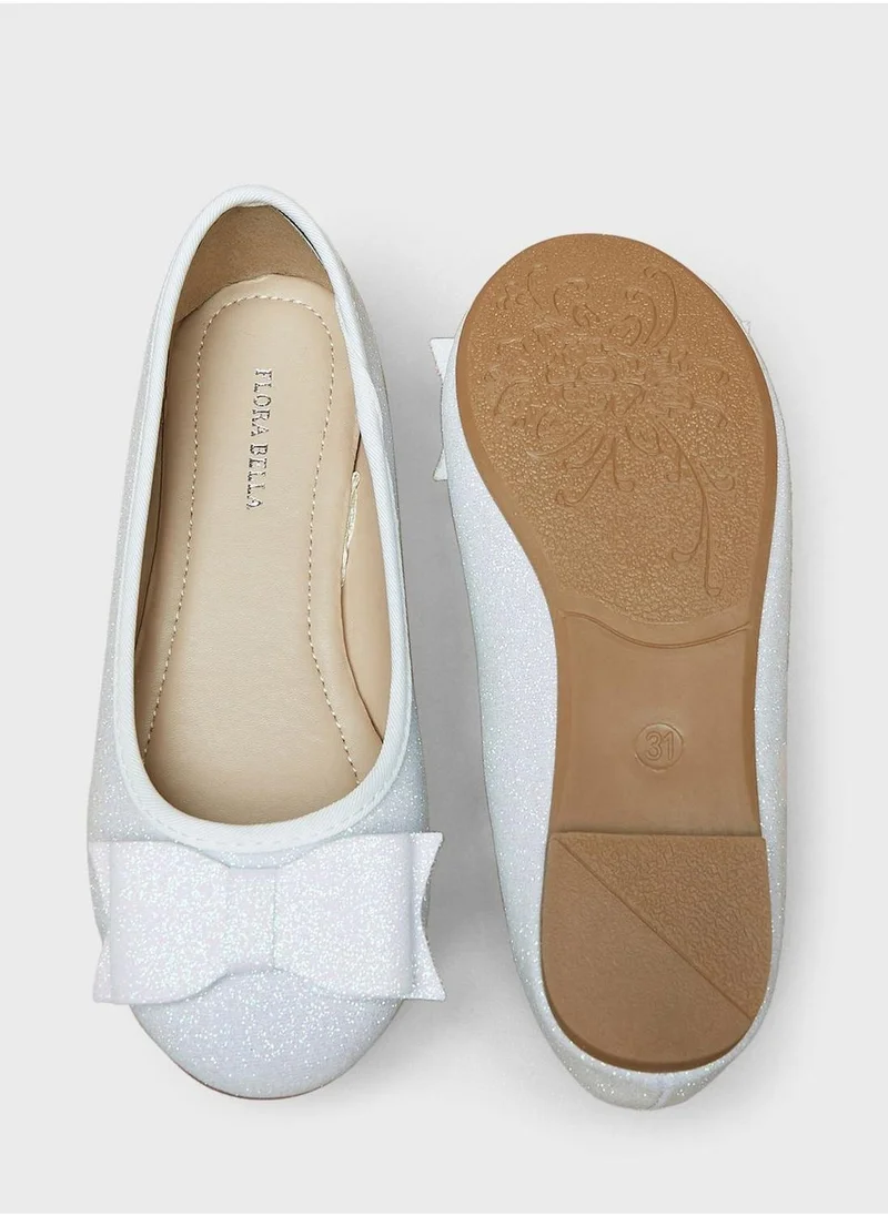 شو اكسبرس Kids Bow Detail Ballerinas