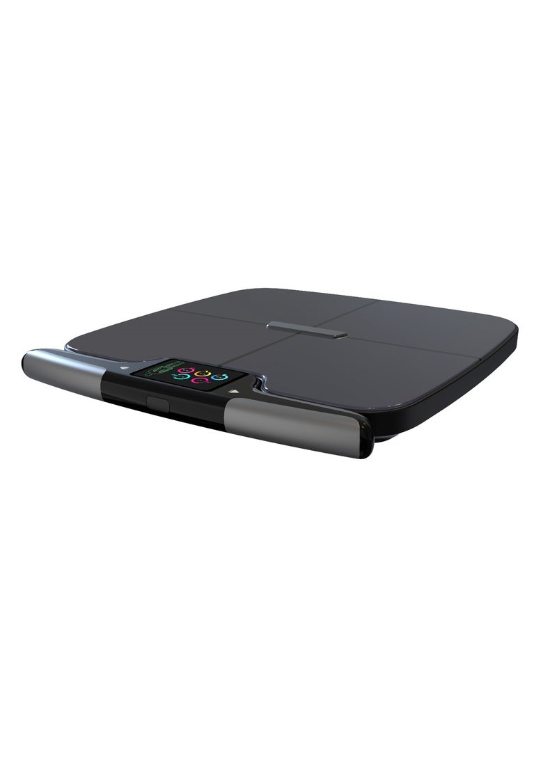 8 Electrode Smart Body Fat Scale with Full Body Composition Analysis, Advanced BIA Technology Digital Weighing Scale, Muscle, Fat, Bone & Water Analyzer with App Connectivity - Image 4