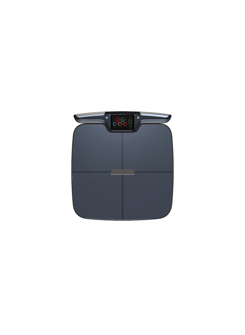 8 Electrode Smart Body Fat Scale with Full Body Composition Analysis, Advanced BIA Technology Digital Weighing Scale, Muscle, Fat, Bone & Water Analyzer with App Connectivity - Image 1
