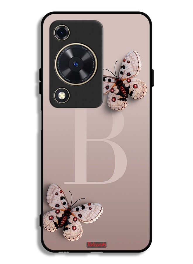 Tolwak Huawei Nova Y72S Protective Case Cover B Butterflies