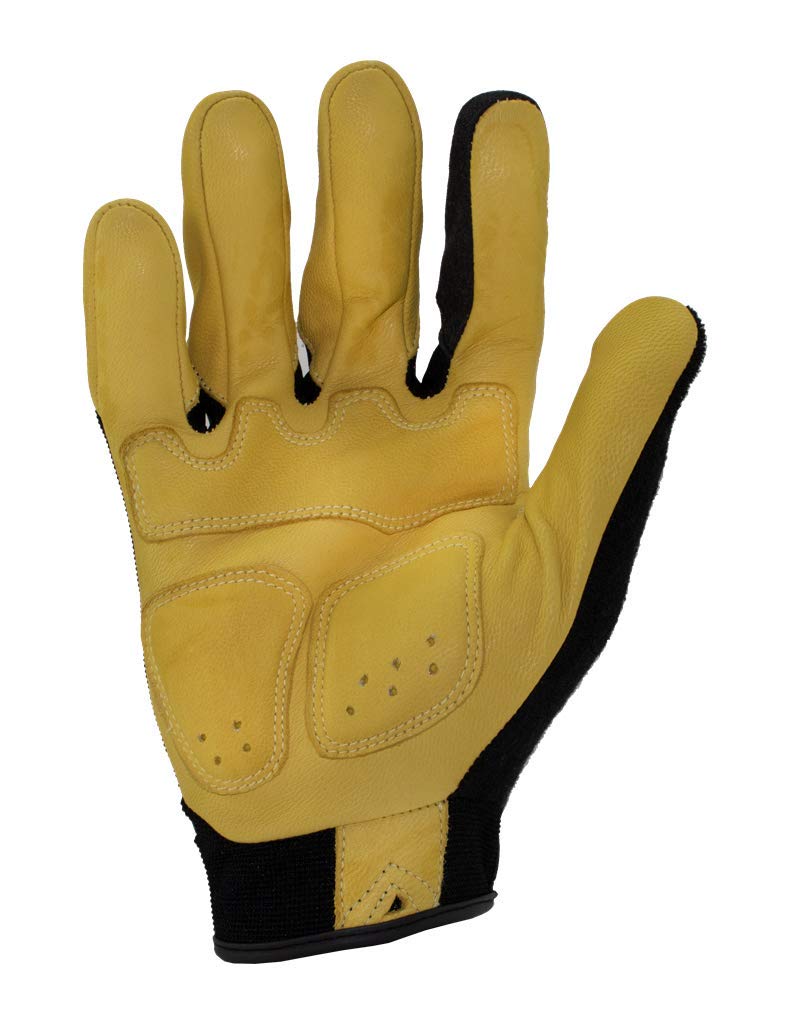 IRONCLAD Command Impact Goatskin Leather Work Gloves; Touch Screen Gloves Conductive Index Finger, Impact Protection, Machine Washable, Sized S, M, L, XL, XXL (1 Pair) (X-Large) - Image 2