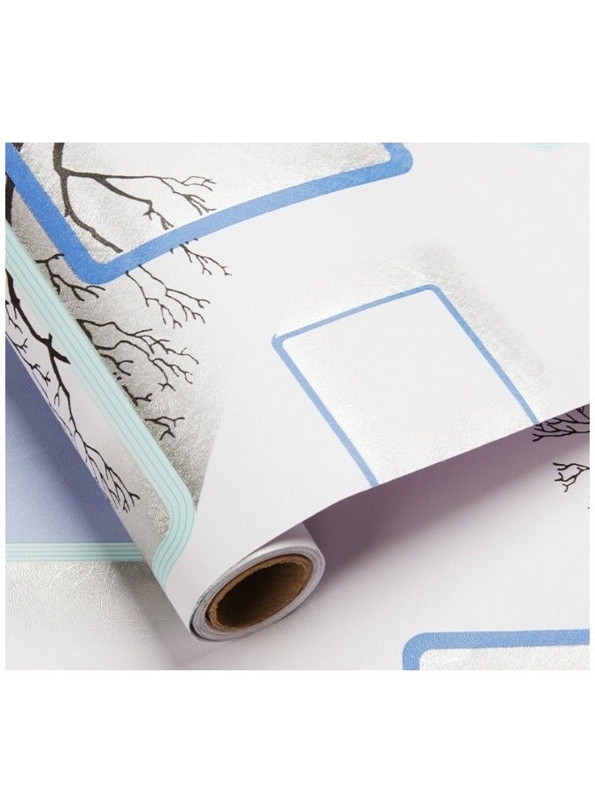 Anna 45cm x 10m Self-Adhesive Waterproof PVC Decorative Wall Sticker - Image 1