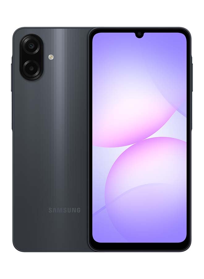 سامسونج جالاكسي A07 ثنائي الشريحة 4G أسود 4GB 128GB - النسخة الدولية - Image 1