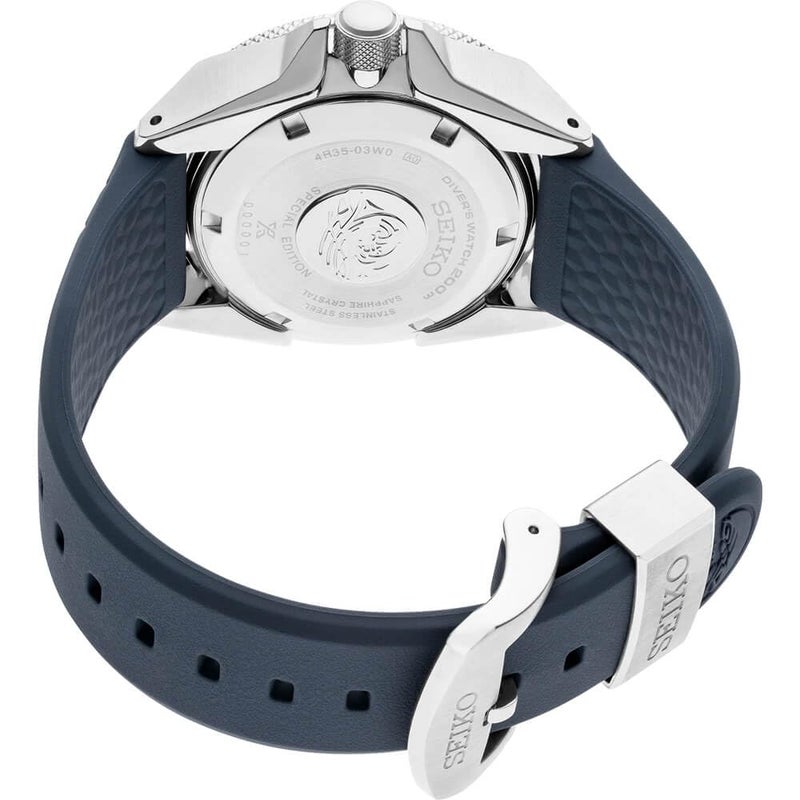 Seiko SEIKO SRPF79 Automatic Dive Watch for Men - Prospex Collection - Gradated Blue Dial, LumiBrite Hands, Magnified Date Calendar - 200M Water Resistant  - Image 3
