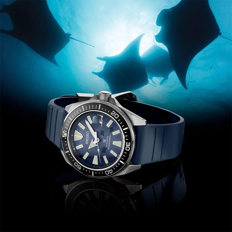 Seiko SEIKO SRPF79 Automatic Dive Watch for Men - Prospex Collection - Gradated Blue Dial, LumiBrite Hands, Magnified Date Calendar - 200M Water Resistant  - Image 4