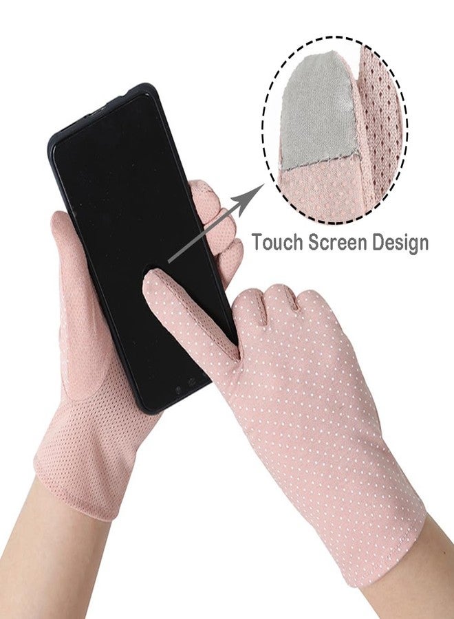 إيوهاك قفازات إيوهاك النسائية للحماية من أشعة الشمس فوق البنفسجية، قفازات كاملة الأصابع لركوب الدراجات، قفازات صيفية خارجية - Image 4